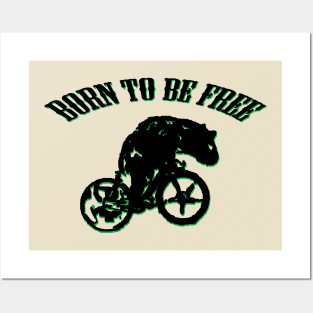 mouse biker Posters and Art